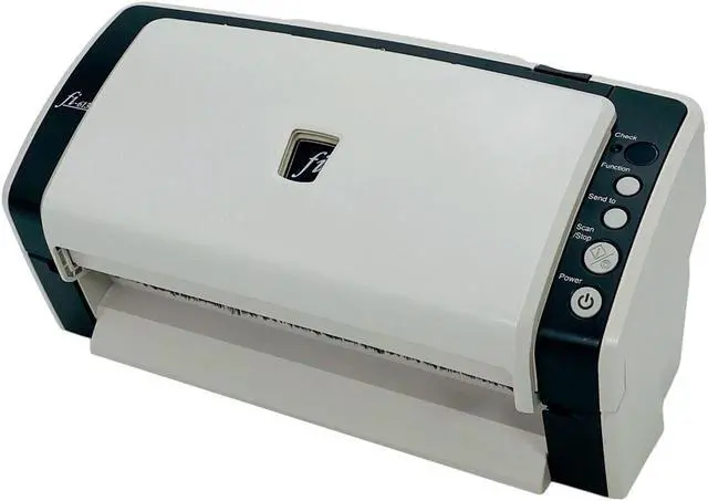 Alt view image 2 of 7 - Fujitsu FI-6130 Duplex Document Color Scanner w/ Rollers / Trays / Adapter