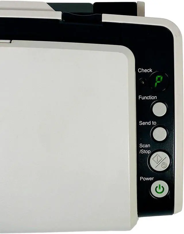 Alt view image 7 of 7 - Fujitsu FI-6130 Duplex Document Color Scanner w/ Rollers / Trays / Adapter