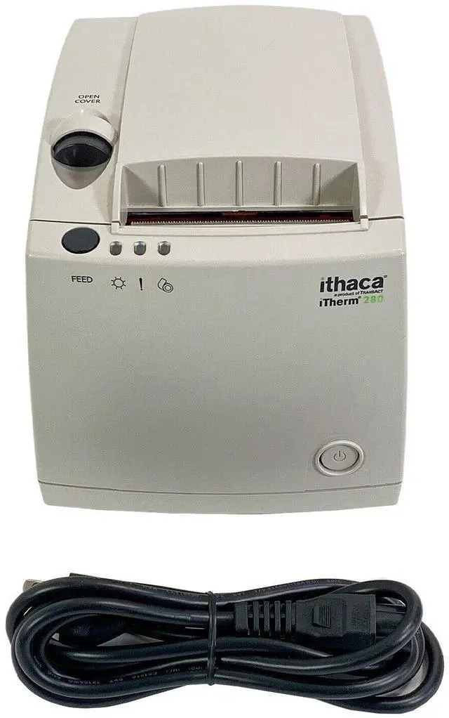 Main image of TransAct Ithaca iTherm 280 Thermal POS Receipt Printer USB Cutter 203 DPI