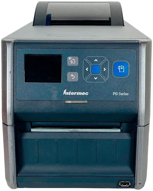 Alt view image 6 of 7 - Intermec PD43 Thermal Transfer Industrial Barcode Printer USB PD43A0300001020