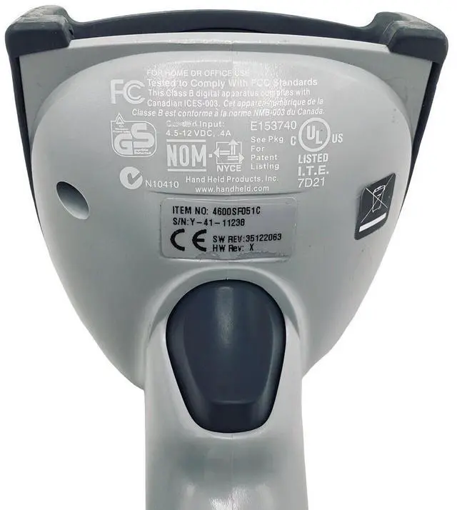 Alt view image 4 of 7 - Honeywell HandHeld Products 4600g Special Focus Barcode Scanner 4600SF051C w/USB