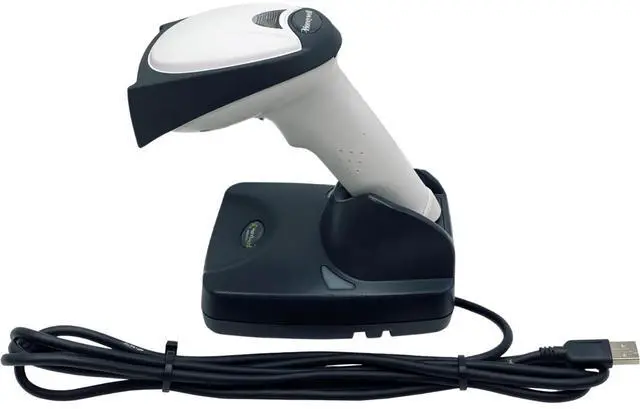 Alt view image 2 of 7 - Honeywell 4820 Wireless Cordless Barcode Scanner & Cradle w/Accessories GRADE A!