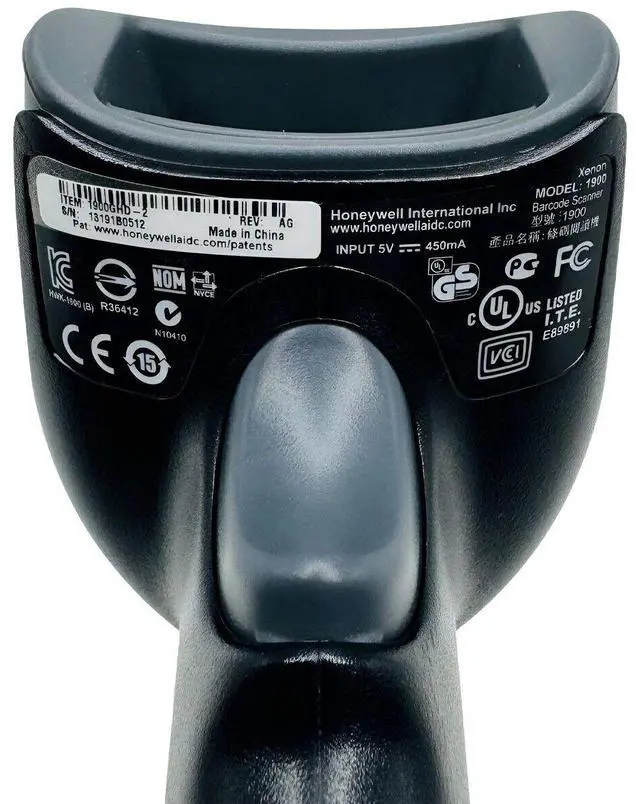 Alt view image 5 of 7 - Honeywell Xenon 1900 Handheld Barcode Scanner 1900GHD-2 w/USB Cable GRADE A!