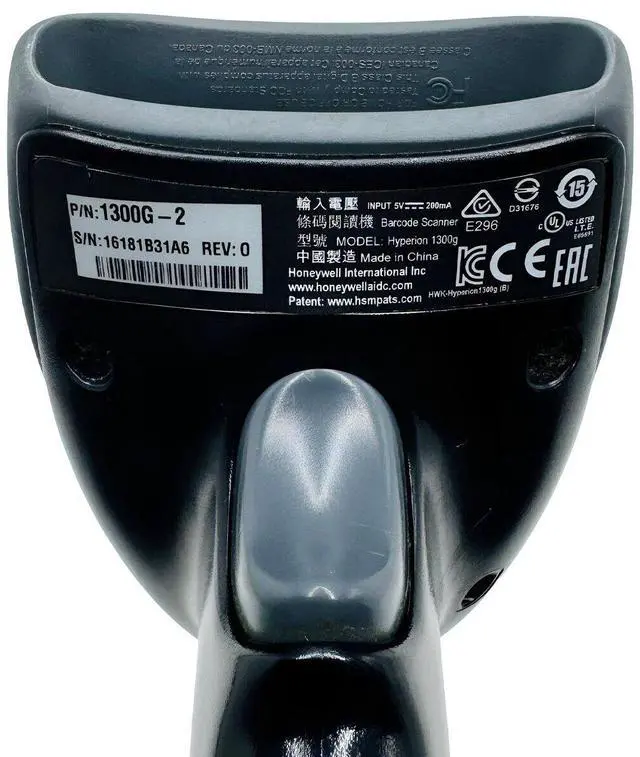 Alt view image 6 of 7 - Honeywell Xenon 1900 1D/2D Barcode Scanner 1900HHD-5-INT w/USB Cable Grade A!