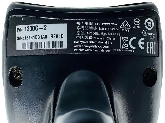 Alt view image 7 of 7 - Honeywell Xenon 1900 1D/2D Barcode Scanner 1900HHD-5-INT w/USB Cable Grade A!