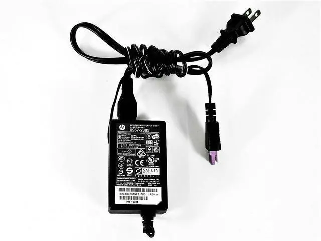 Alt view image 3 of 7 - NEW Genuine 10W HP AC Power Adapter Model 0957-2385 +22V 455mA ADP-10FR AA 3-Pin