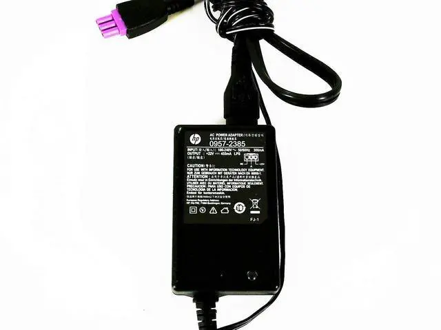 Alt view image 6 of 7 - NEW Genuine 10W HP AC Power Adapter Model 0957-2385 +22V 455mA ADP-10FR AA 3-Pin