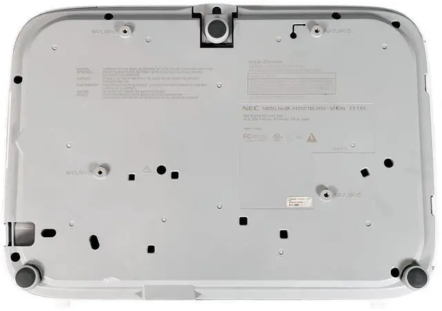 Alt view image 7 of 7 - NEC P401W 3LCD Projector 4000 ANSI HD 1080i HDMI x 2 16:10 (WXGA) LAN w/Remote