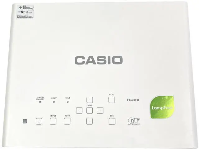 Alt view image 6 of 7 - Casio XJ-M141 - DLP Projector Laser/LED Hybrid 2500 Lumens Full HD PC 3D Ready