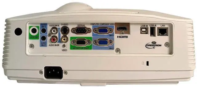 Alt view image 2 of 7 - Mitsubishi XD550U DLP Projector 3000 Lumens HDMI 1080p w/bundle