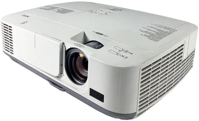 Alt view image 7 of 7 - NEC NP-M300W 3LCD Projector 3000 ANSI 1080p Included: HDMI, Remote, Power cable