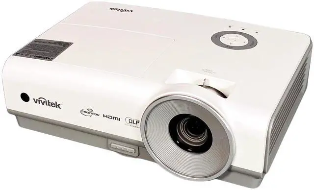 Main image of ViviTek D859 DLP Projector Portable 3600 ANSI Movies Gaming 3D HD 1080i HDMI
