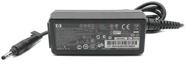 Alt view image 7 of 7 - Genuine HP 40W AC DC Adapter 19.5V 2.05A Model HSTNN-LA18 P/N 580402-001 Charger