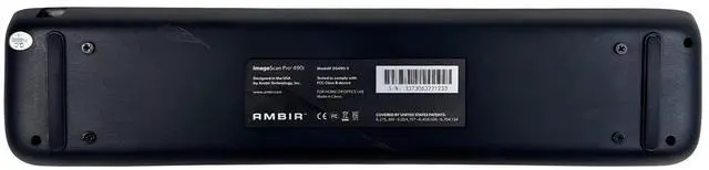 Alt view image 6 of 7 - Ambir ImageScan Pro 490i Compact Pass-Through ID Card Scanner DS490-5 w/USB Cord