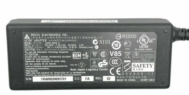 Alt view image 2 of 6 - Delta SADP-65KB D 19V 65W    Genuine