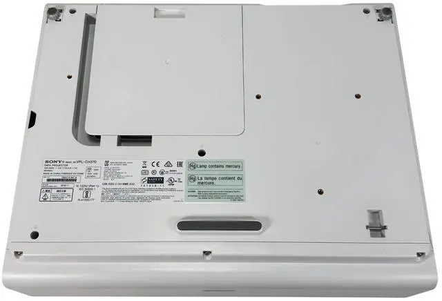 Alt view image 6 of 7 - Sony VPL-CH370 3LCD Projector 5000 Lumens Full HD 16:10 (WUXGA) Pro Quality HDMI