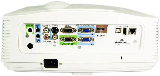 Alt view image 3 of 7 - Mitsubishi XD700U DLP Projector 5000 ANSI Large Venue PC 3D Ready HD HDMI Remote