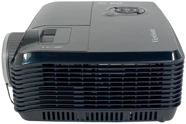 Alt view image 5 of 7 - ViewSonic PJD5112 DLP Projector Portable 2600 ANSI PC 3D Ready HDMI-Adapter