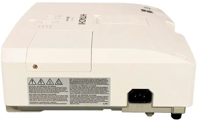 Alt view image 5 of 7 - Hitachi CP-X5021N 3LCD Projector 5000 ANSI Large Venue 1080p HDMI w/Remote