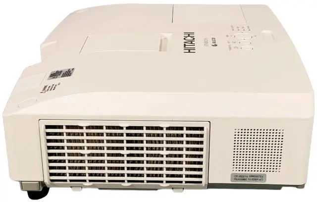 Alt view image 6 of 7 - Hitachi CP-X5021N 3LCD Projector 5000 ANSI Large Venue 1080p HDMI w/Remote