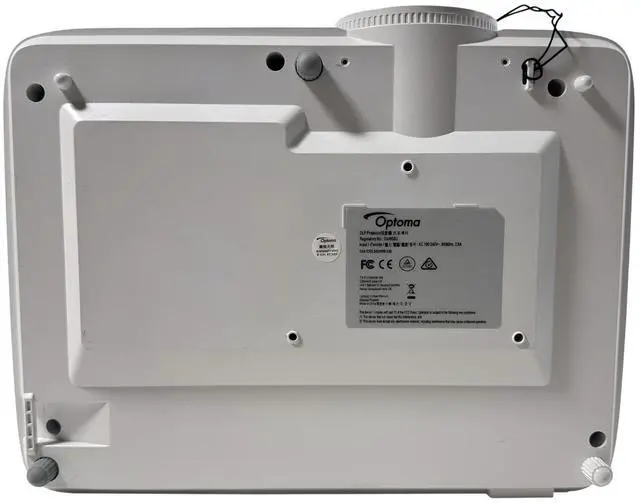 Alt view image 6 of 7 - Optoma DAWSSU S343 DLP Projector 3600 ANSI Full HD 3D 1080p HDMI w/Remote