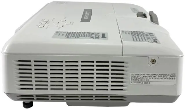 Alt view image 4 of 6 - Mitsubishi SD510U DLP Projector 2600 Lumens Home Theater HD HDMI-Adapter Remote