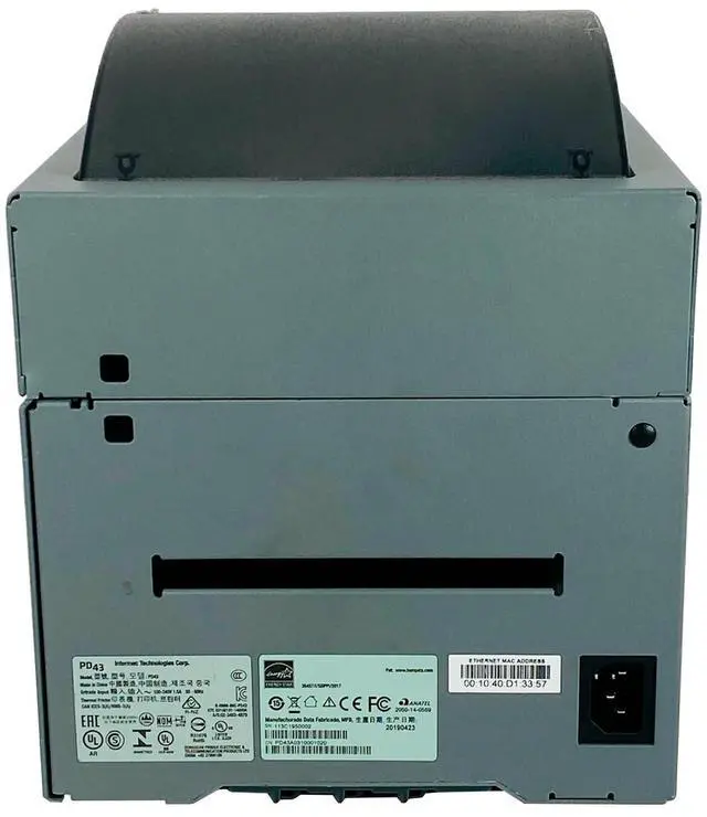 Alt view image 3 of 7 - Intermec PD43 Thermal Transfer Light Industrial Label Printer USB LAN
