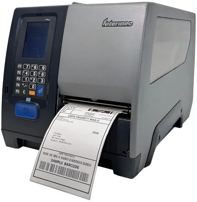 Main image of Intermec PM43 Industrial Thermal Transfer Barcode Printer USB Ethernet