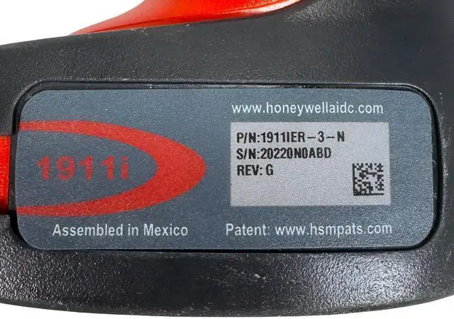 Alt view image 5 of 7 - Honeywell Granit 1911i Barcode Scanner & Cradle w/Bundle