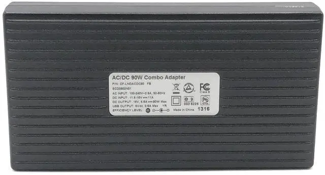 Alt view image 2 of 5 - Genuine LIND CF-LNDACDC90 FB AC/DC 90W Combo Adapter 16V 5.6A Power Supply