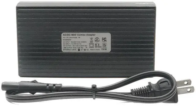 Alt view image 4 of 5 - Genuine LIND CF-LNDACDC90 FB AC/DC 90W Combo Adapter 16V 5.6A Power Supply