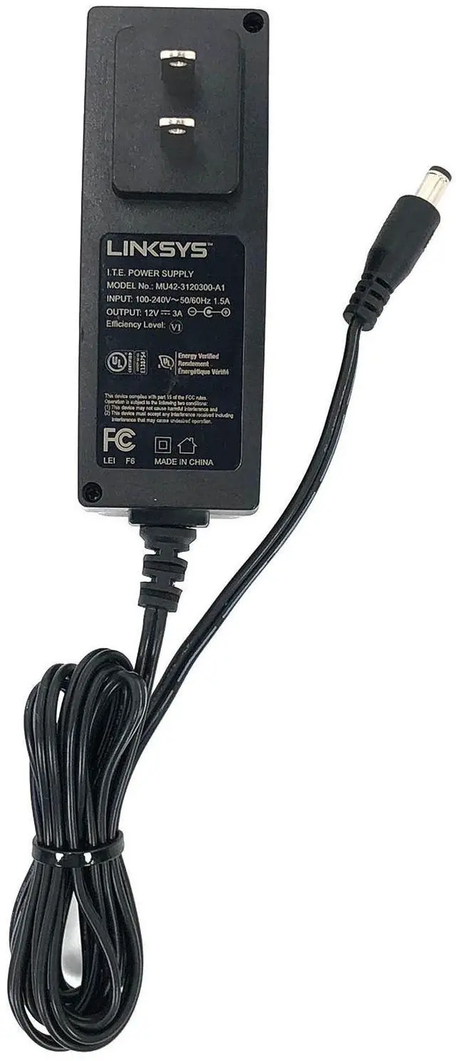 Main image of NEW Original Linksys Wall Power Adapter 12V for WRT3200ACM AC3200 Gigabit Router