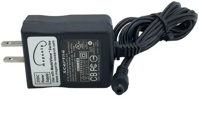 Main image of NEW Genuine Sceptre AC Power Adapter PS-5026AVPL6A AD1705CF 5V 2.6A