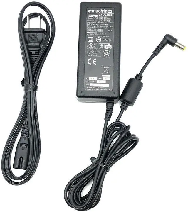 Main image of Genuine Acbel eMachines API3AD03 Power Adapter 19V 3.42A 65W OEM Charger Buy It Now