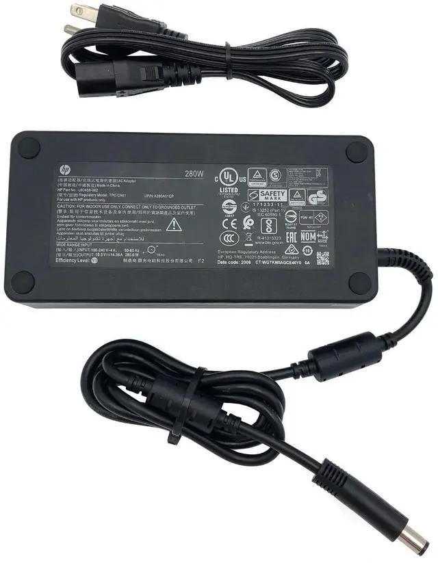 Main image of Genuine HP 280W AC Adapter 19.5V 14.36A TPC-CA61 Power Supply L00458-002