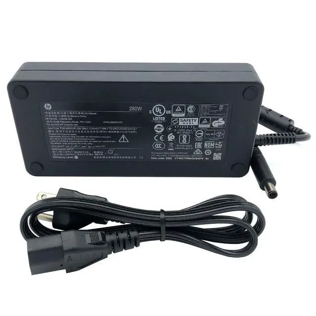 Alt view image 5 of 6 - Genuine HP 280W AC Adapter 19.5V 14.36A TPC-CA61 Power Supply L00458-002