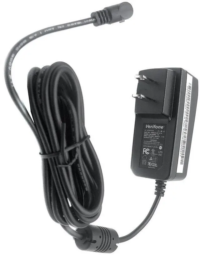 Alt view image 5 of 5 - Authentic VeriFone 2ACA009E 9V 1A 9W AC Adapter Power Supply
