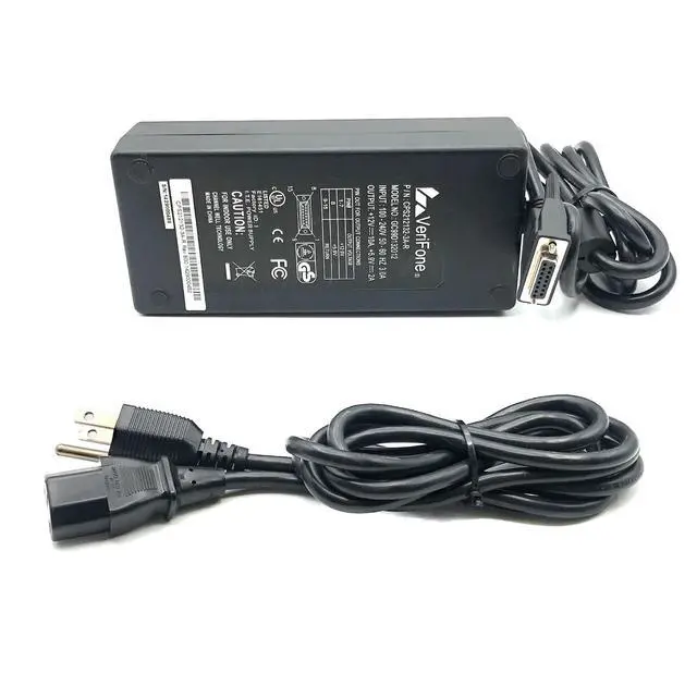 Alt view image 7 of 7 - Original VeriFone AC Adapter For VeriFone Ruby2 Topaz Commander Power Supply