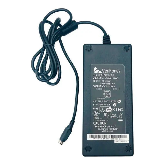 Alt view image 7 of 7 - Authentic VeriFone AC Adapter Power Supply For VeriFone Ruby Ci/Ruby2 Commander
