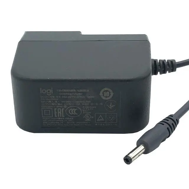 Alt view image 6 of 6 - Genuine Logitech DSA-24PFM-12 FCA 120200 AC Adapter 12V 2A 4.0*1.7 mm 534-000804
