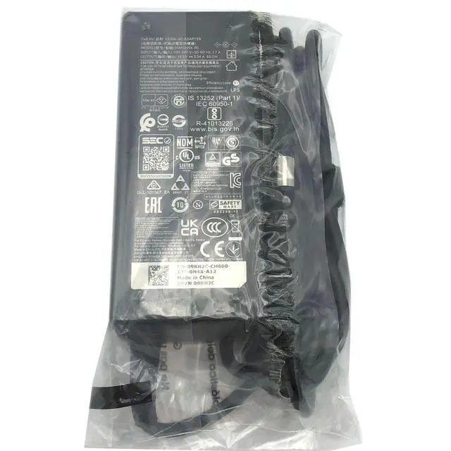 Alt view image 2 of 7 - NEW Genuine Dell AC Adapter For Latitude 3190 5300 7300 7400 Laptop Charger 65W