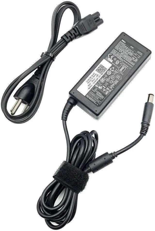 Alt view image 2 of 7 - NEW DELL 65W AC Adapter Charger 7.4mm Latitude 7490 7480 E7440 E7450 E7470 E7270