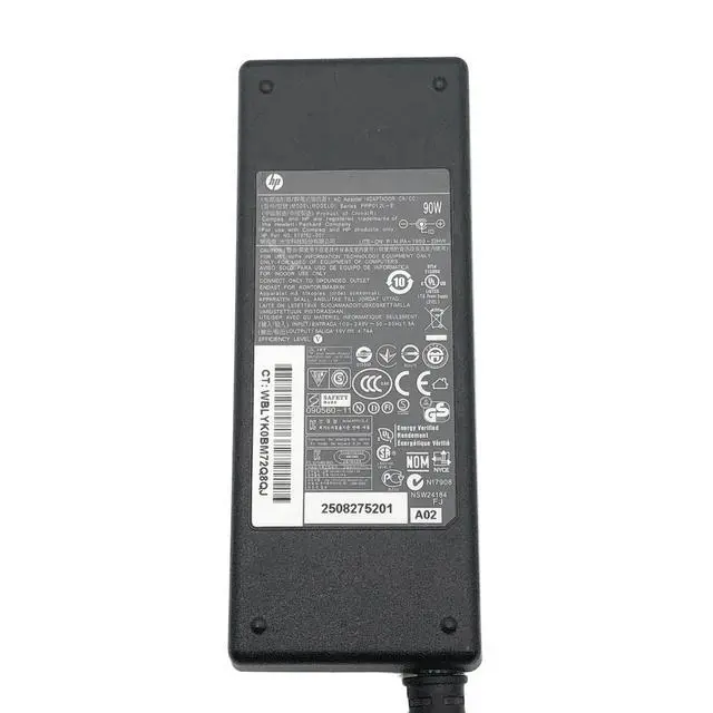 Alt view image 2 of 5 - Authentic 90W HP AC Adapter 19V 4.74A Model PA-1900-32HY P/N 695835-001 Charger