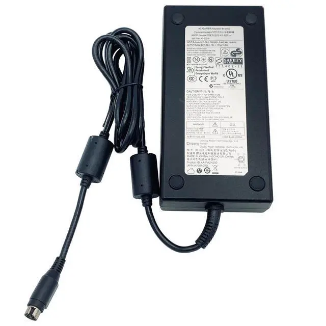Alt view image 6 of 7 - Genuine Chicony 4-PIN 200W AC/DC Adapter A11-200P1A Power Supply 19V 10.5A OEM