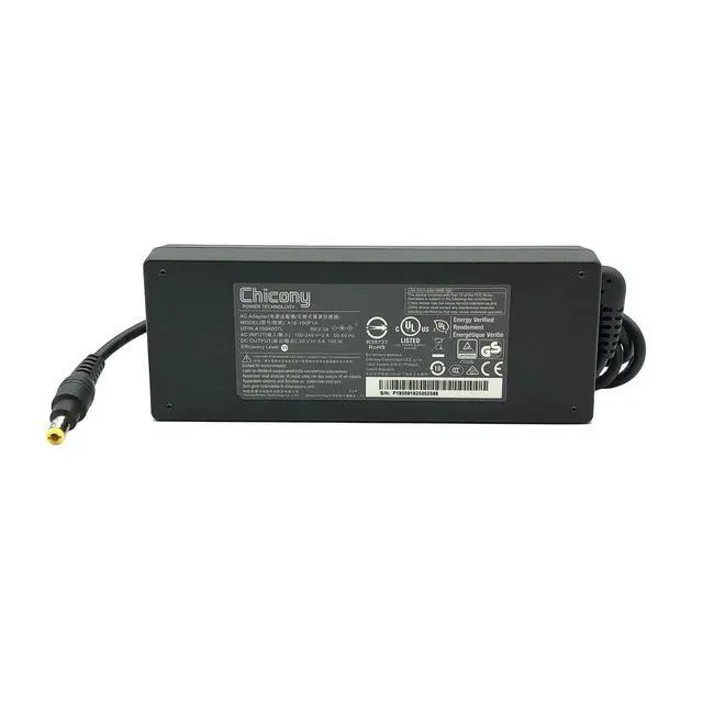 Alt view image 2 of 7 - Original 100W Chicony AC Adapter A16-100P1A Power Supply 20V5A Laptop Charger