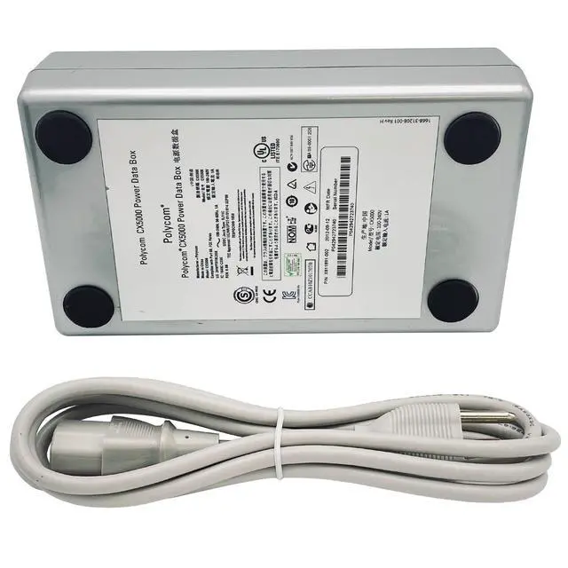 Alt view image 5 of 7 - Original Polycom CX5000 Video Conference Power Data Box X811891-002