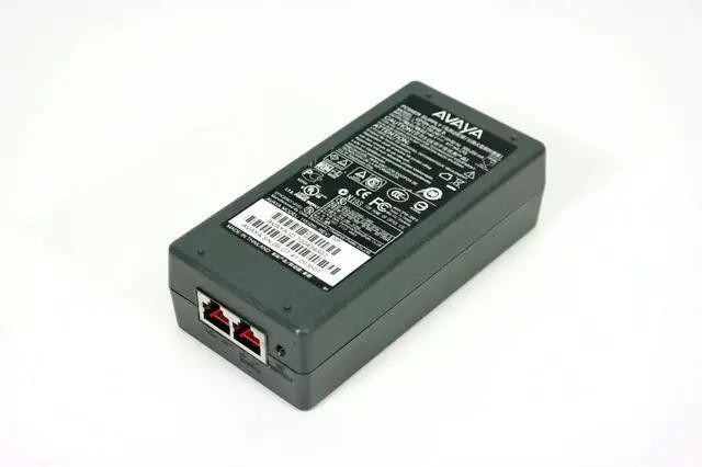 Alt view image 2 of 7 - NEW Authentic Avaya AC Power Adapter PoE Injector For 4610SW 4620SW 9611G