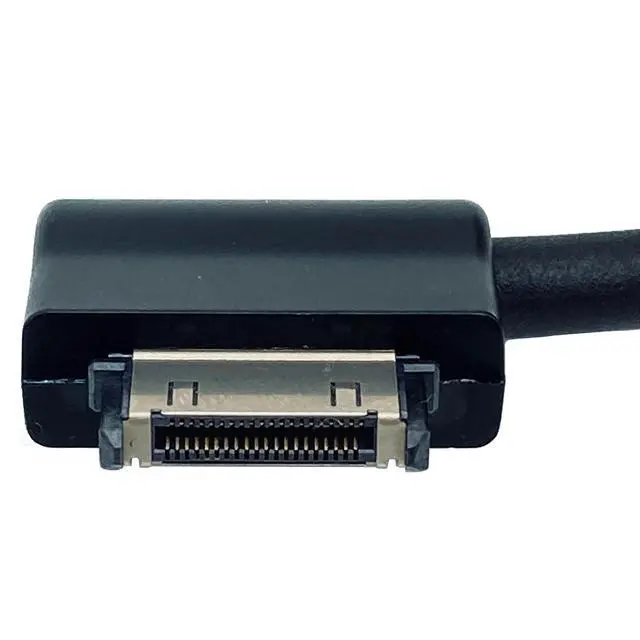Alt view image 3 of 7 - Genuine Chicony 65W AC Adapter 19V 3.45A with Proprietary Dock/Monitor Connector