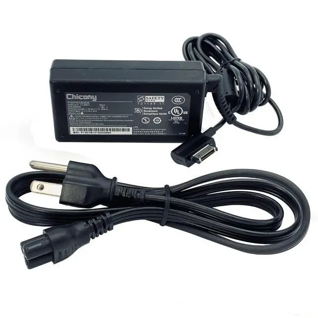 Alt view image 5 of 7 - Genuine Chicony 65W AC Adapter 19V 3.45A with Proprietary Dock/Monitor Connector
