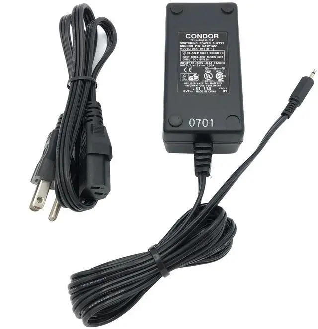 Main image of Authentic Condor AC Power Adapter For Iomega Zip Jaz Scanner Drive Power Supply